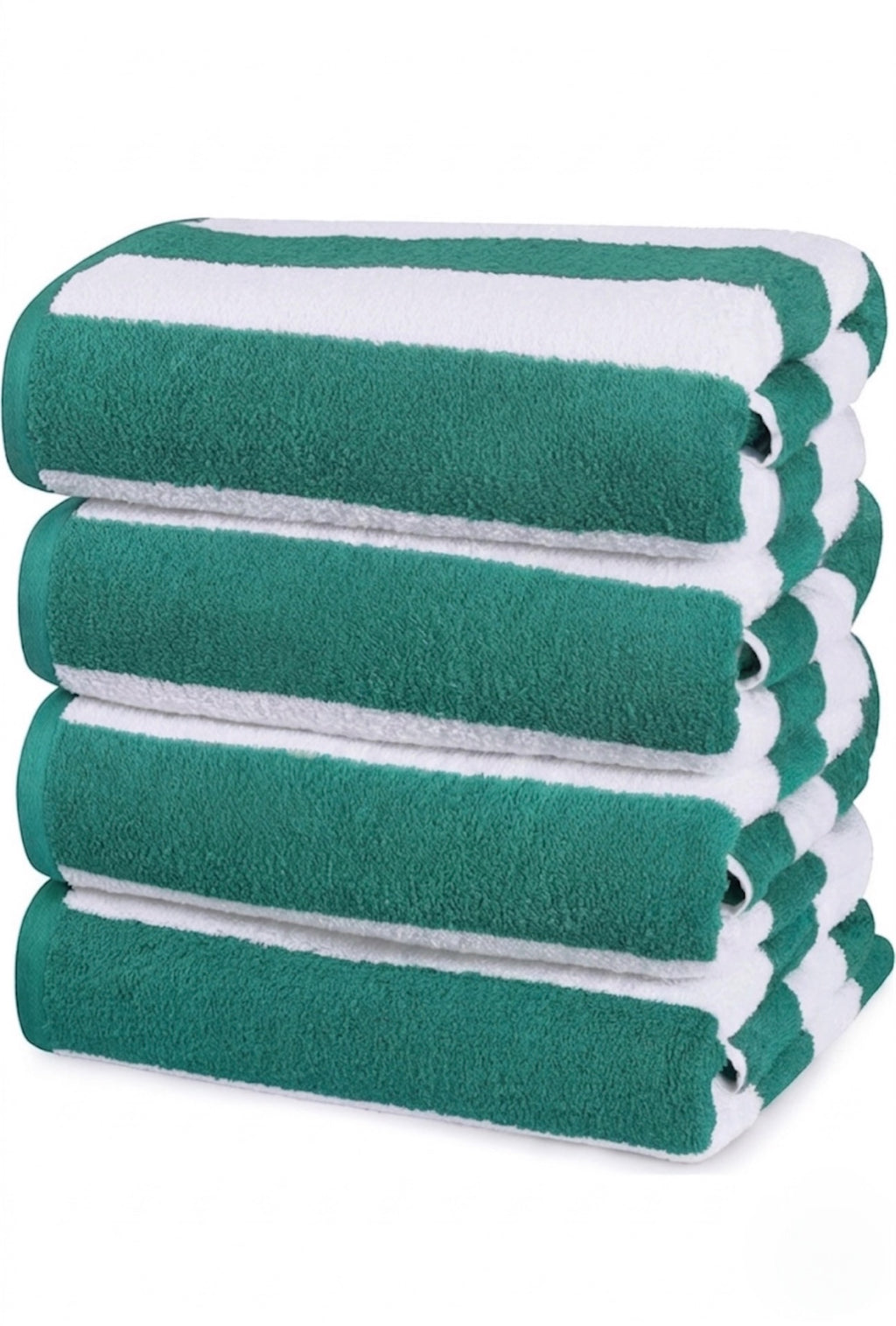 Toalla de Playa Personalizada Premium (30" x 60") - Diseño Cabana Stripe