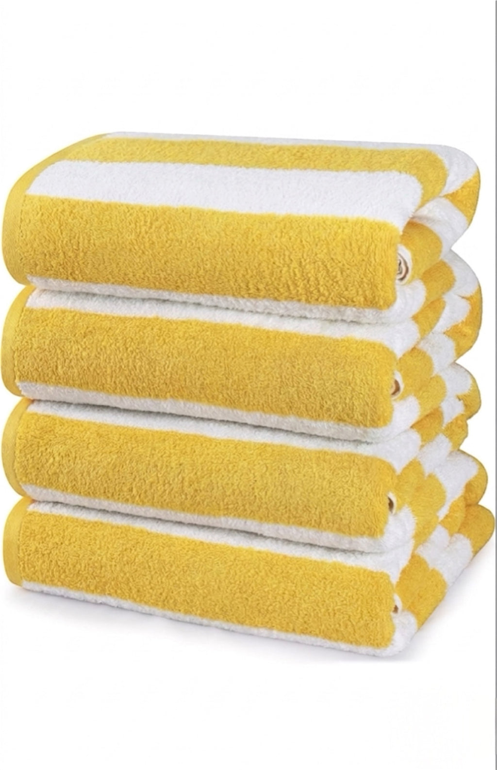 Toalla de Playa Personalizada Premium (30" x 60") - Diseño Cabana Stripe