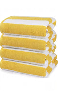 Toalla de Playa Personalizada Premium (30" x 60") - Diseño Cabana Stripe