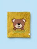 Personalized Fleece Blanket with Embroidery - Soft and Perfect for a Gift